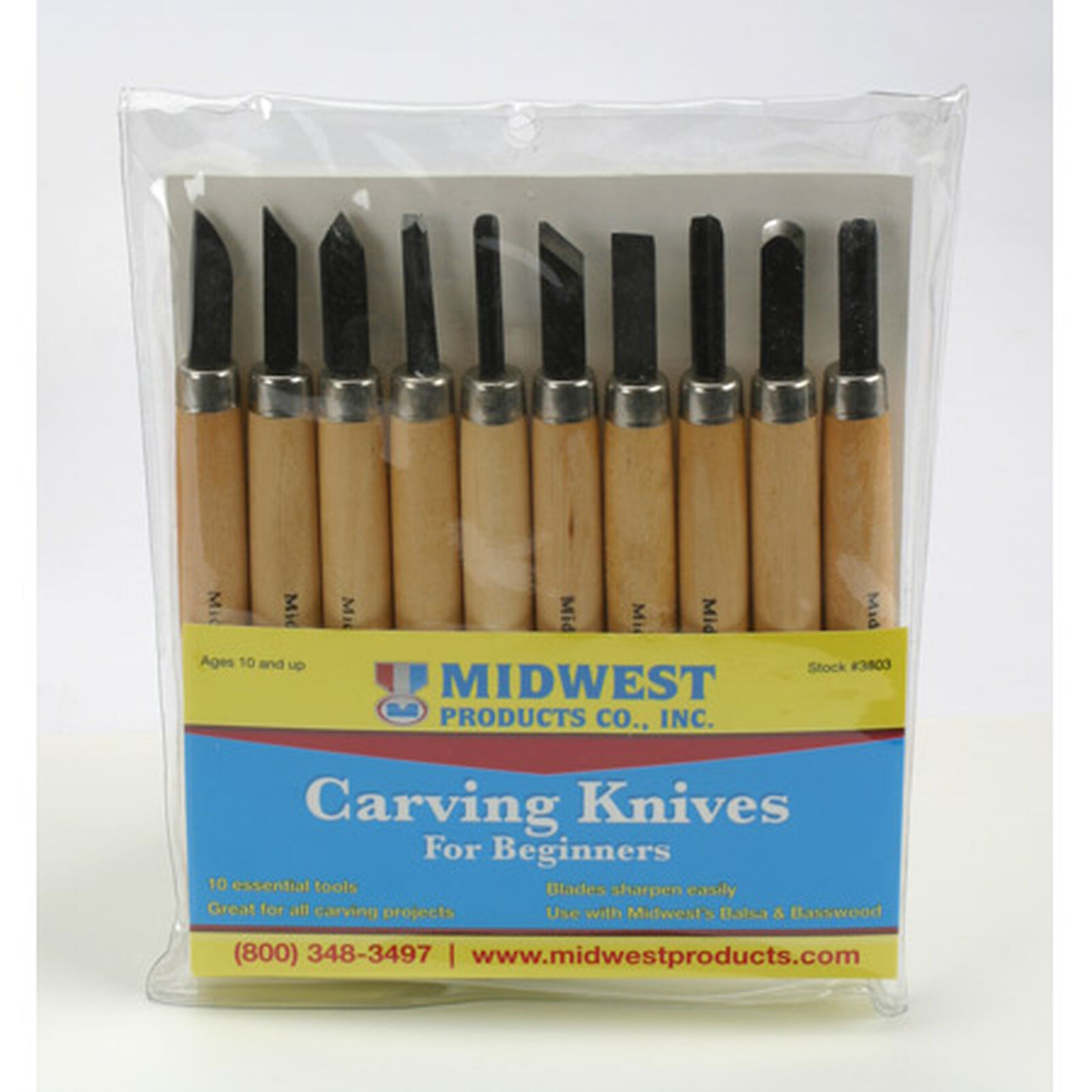 Carving Knives, 10 pc. Set