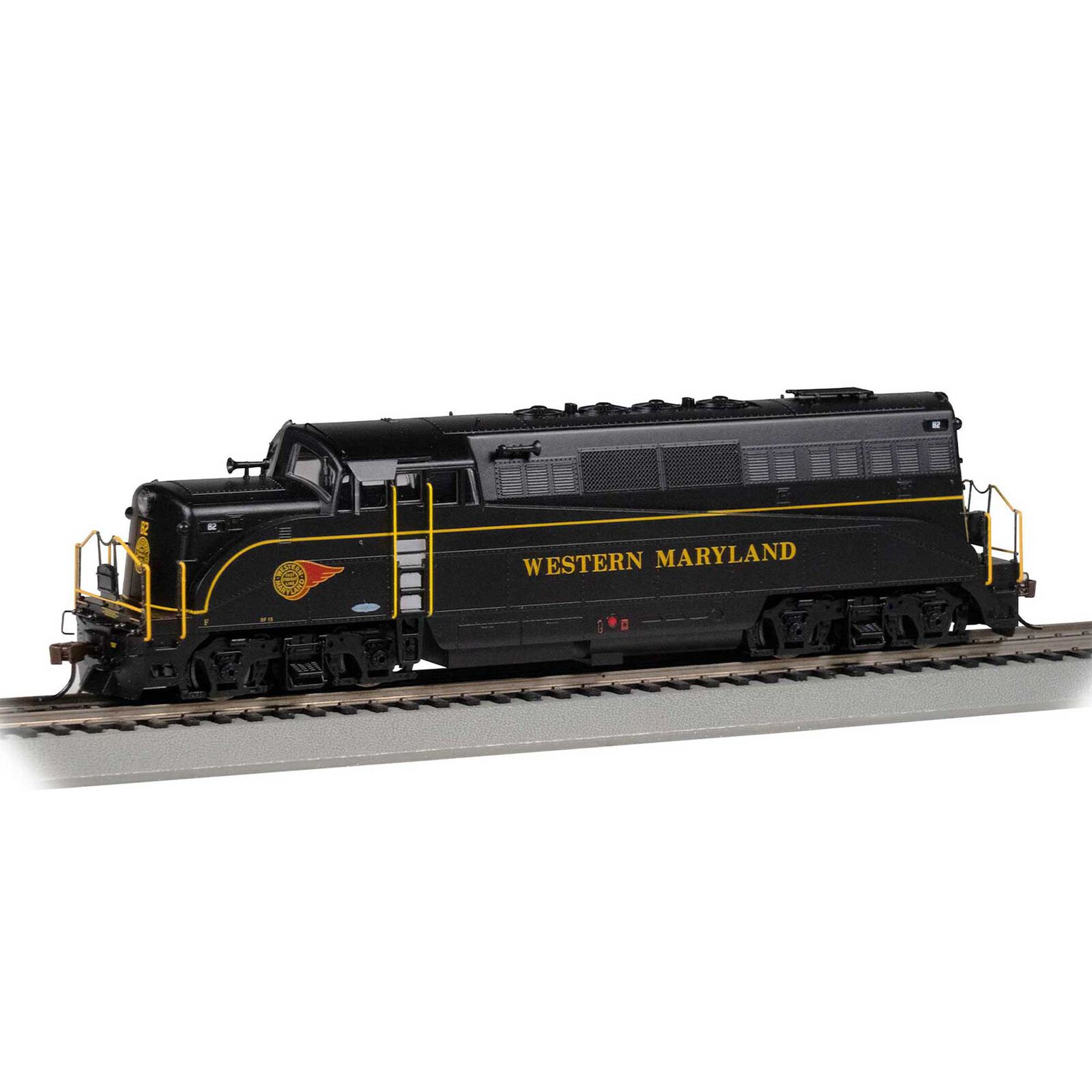 HO EMD BL2 Locomotive w/ DCC - Western Maryland&reg; #82