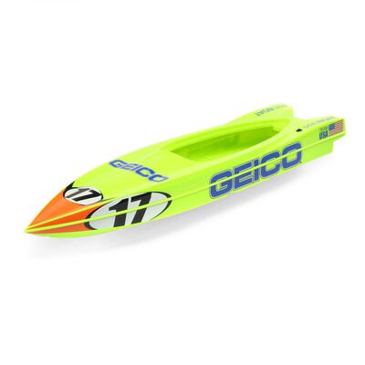Hull: Miss Geico 17-inch Power Boat Racer Hull: Miss Geico 17-inch Power Boat Racer