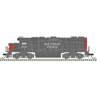 N GP38-2 Phase II Southern Pacific 4821, Gray/Red/Silver N GP38-2 Phase II Southern Pacific 4821, Gray/Red/Silver