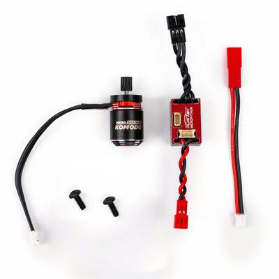 MicroModo Power Combo: Micro Python Brushless ESC & Mini Komodo V2 3450KV Motor, 1/18 Redcat Ascent-18 MicroModo Power Combo: Micro Python Brushless ESC & Mini Komodo V2 3450KV Motor, 1/18 Redcat Ascent-18