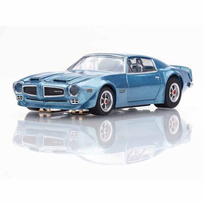 HO 1970 Pontiac Firebird Formula 400 Slot Car, Atoll Blue HO 1970 Pontiac Firebird Formula 400 Slot Car, Atoll Blue