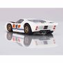 HO 1966 Ford GT40 Mk.II #98 Mega G+ Slot Car, White & Blue