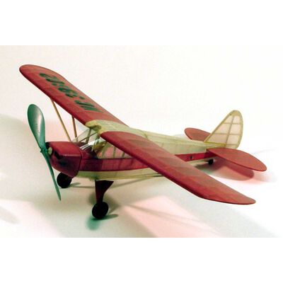 Piper J4-E Cub Coupe Rubber Powered Kit, 17.5" Piper J4-E Cub Coupe Rubber Powered Kit, 17.5"