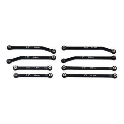 Aluminum High Clearance 4-Link Set, 1/18 Redcat Ascent 18 Aluminum High Clearance 4-Link Set, 1/18 Redcat Ascent 18