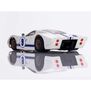 HO 1967 Ford GT40 Mk.IV #9 Mega G+ Slot Car, White