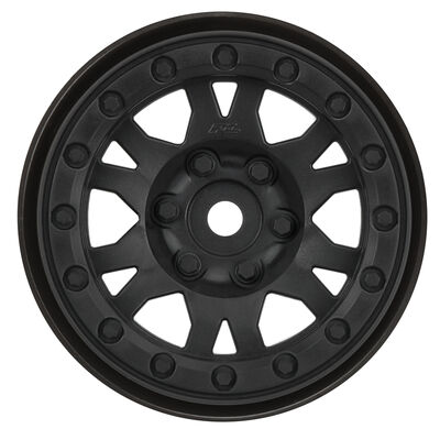1/10 Impulse Front/Rear 1.9" 12mm Rock Crawler Wheels (2) Black 1/10 Impulse Front/Rear 1.9" 12mm Rock Crawler Wheels (2) Black