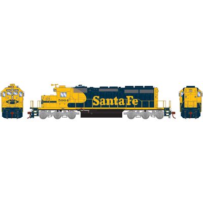 HO EMD SD40-2 Locomotive, ATSF #5064 HO EMD SD40-2 Locomotive, ATSF #5064