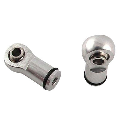 Silver Ball Type Aluminum Shock Ends Silver Ball Type Aluminum Shock Ends
