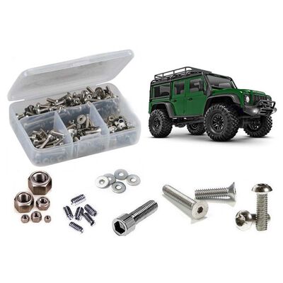 Stainless Steel Screw Kit, 1/18 Traxxas TRX-4M Defender Stainless Steel Screw Kit, 1/18 Traxxas TRX-4M Defender