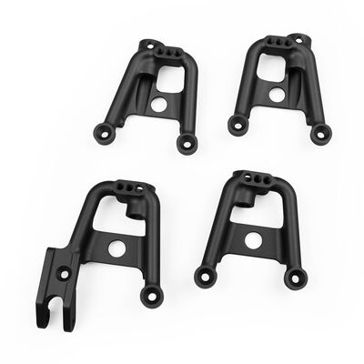 Shock Hoops, Black Anodized: SCX10-II Shock Hoops, Black Anodized: SCX10-II