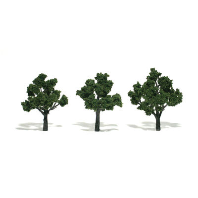 Ready-Made Tree, Medium Green 3-4" (3) Ready-Made Tree, Medium Green 3-4" (3)