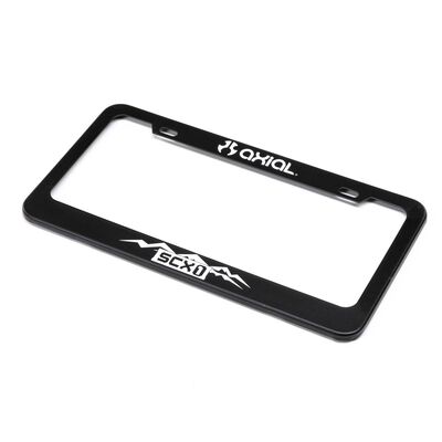 Axial SCX1 Steel License Plate Frame, White Axial SCX1 Steel License Plate Frame, White