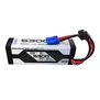 11.4V 5300mAh 3S 100C G-Tech Smart Advanced Hardcase LiHV Battery: EC5