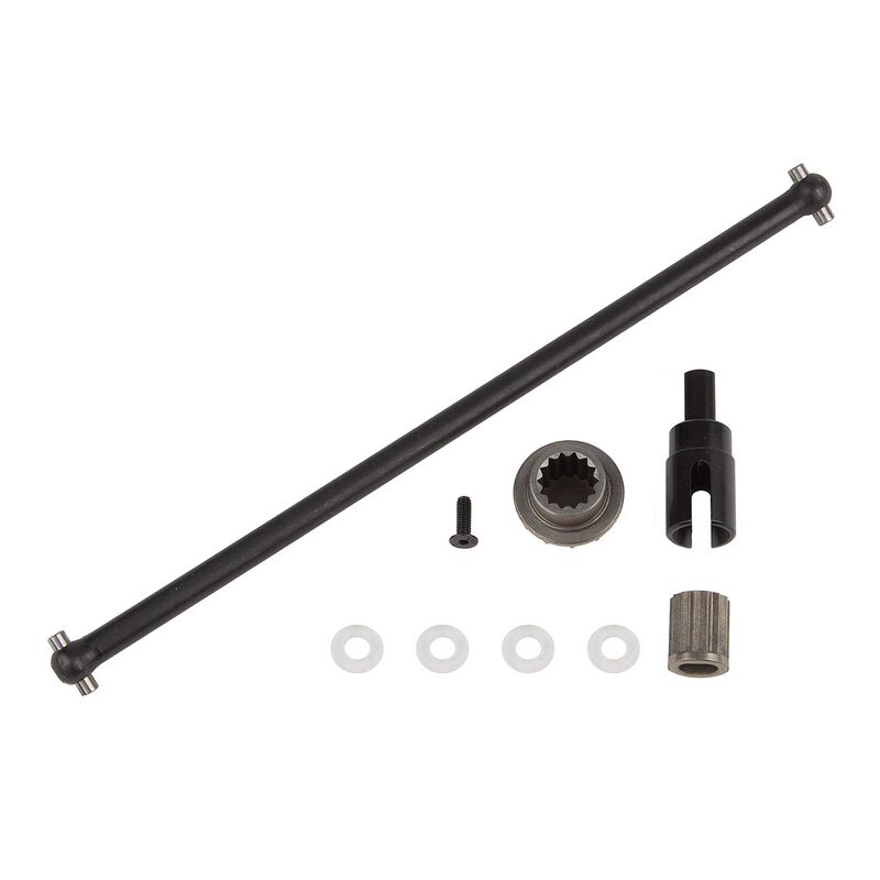 Outdrive Shaft, Dogbone, & Pinion Set, 1/7 Team Associated SR7