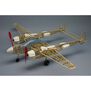 P-38 F/M Rubber Powered Lightning Kit, 30"