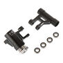Black Aluminum Bearing Steering: Losi DBXL, Monster Truck XL