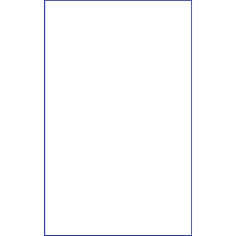 Trim Film, White 8-1/2"x11"