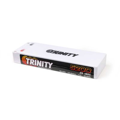 7.4V 5200mAh 2S 180C Stick LiPo Battery: 5mm Bullets 7.4V 5200mAh 2S 180C Stick LiPo Battery: 5mm Bullets