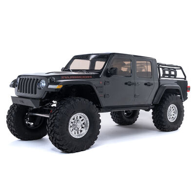 1/10 SCX10 III Jeep JT Gladiator 4X4 RTR Brushed Rock Crawler, Gray 1/10 SCX10 III Jeep JT Gladiator 4X4 RTR Brushed Rock Crawler, Gray