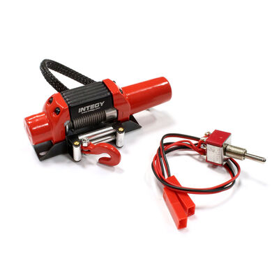 T5 High Torque Mega Winch, Red: 1/10 Crawler T5 High Torque Mega Winch, Red: 1/10 Crawler