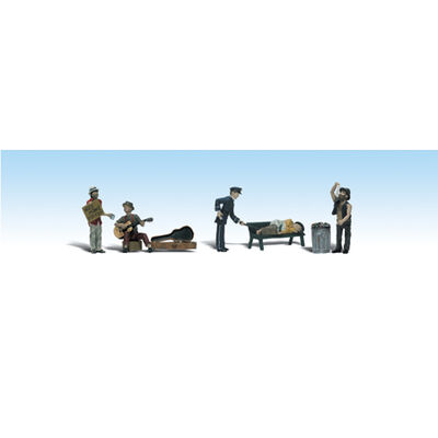 HO Park Bums HO Park Bums