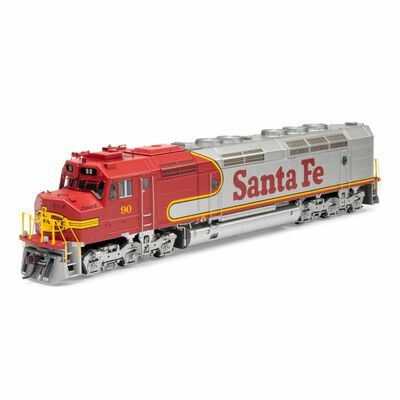 HO FP45 Locomotive, ATSF #90 HO FP45 Locomotive, ATSF #90