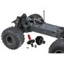 1/10 GORGON 2WD RTA Kit Brushed Monster Truck (Battery & Charger Included), Gun Metal