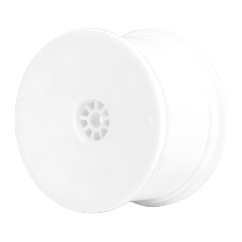 1/10 HEXlite Rear Wheel, White (2): Buggy