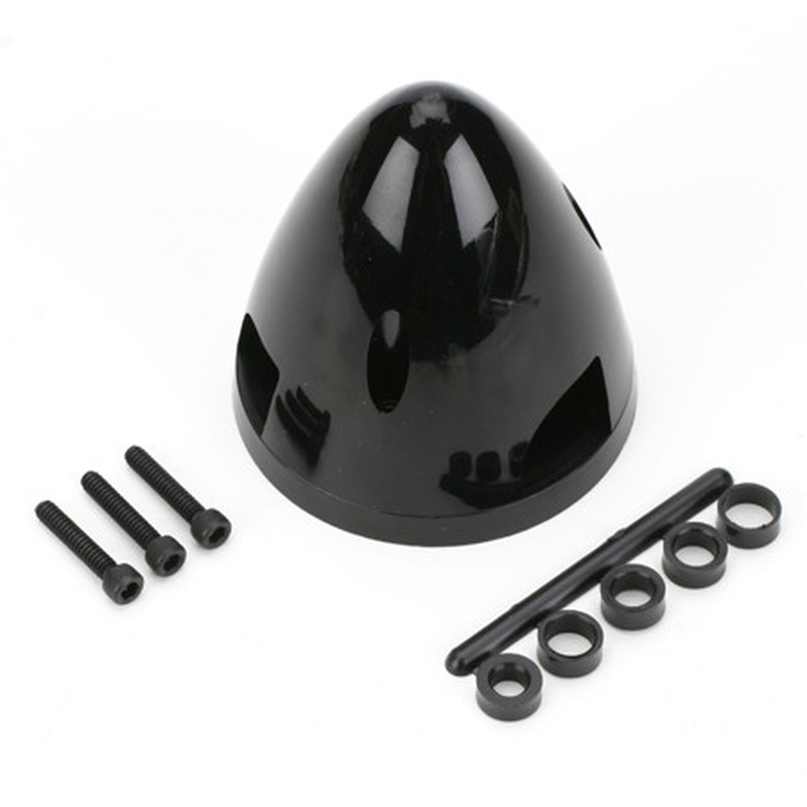 3 Blade Spinner, 2", Black