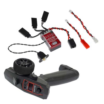 Python RXA Brushless ESC with Avatar 4WS Transmitter Python RXA Brushless ESC with Avatar 4WS Transmitter