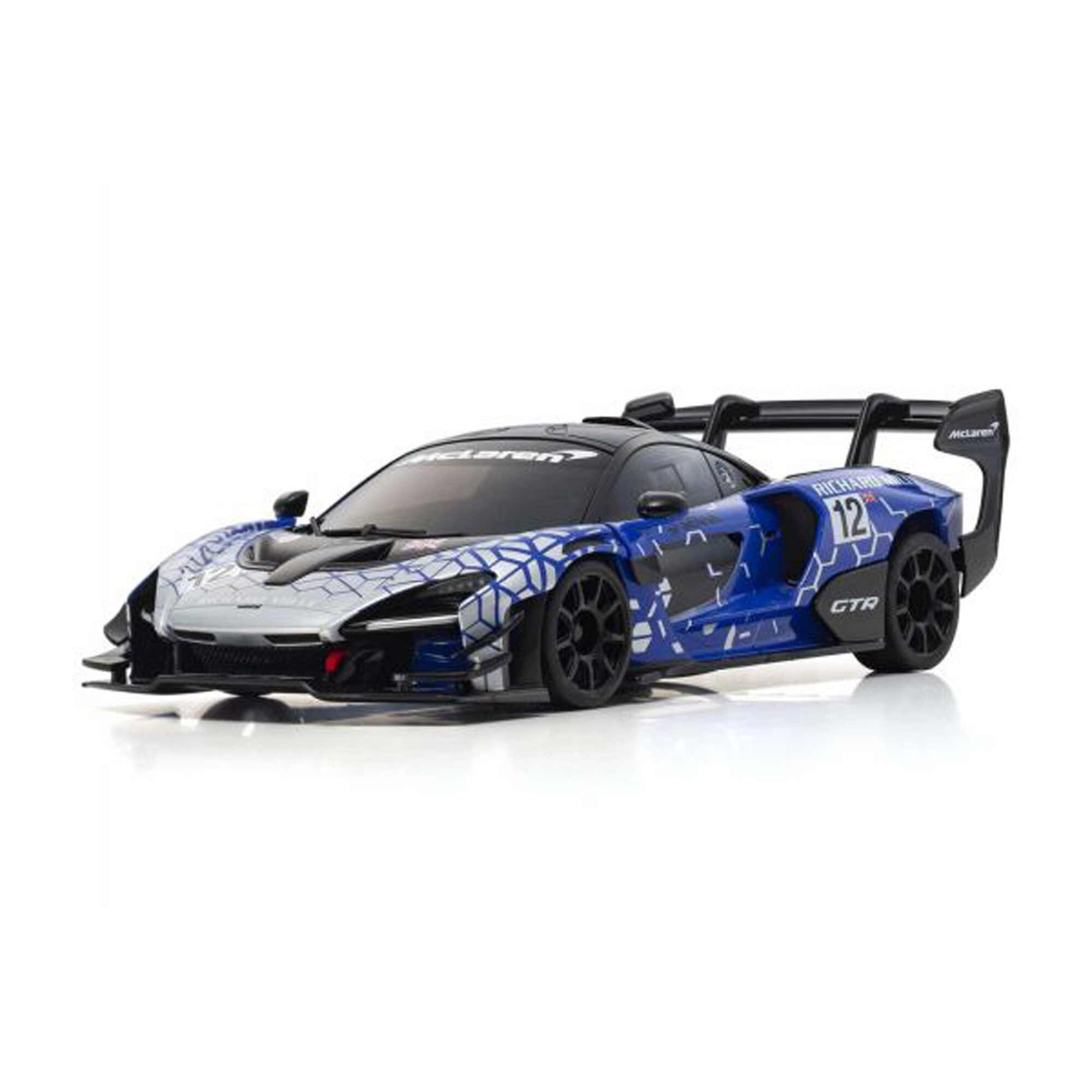 Kyosho 1/28 McLaren Senna GTR MINI-Z RWD RTR, Blue | Tower Hobbies