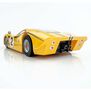 HO 1967 Ford GT40 Mk.IV #2 Mega G+ Slot Car, LeMans Yellow