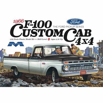 1/25 1966 Ford F100 Custom Cab 4x4 1/25 1966 Ford F100 Custom Cab 4x4