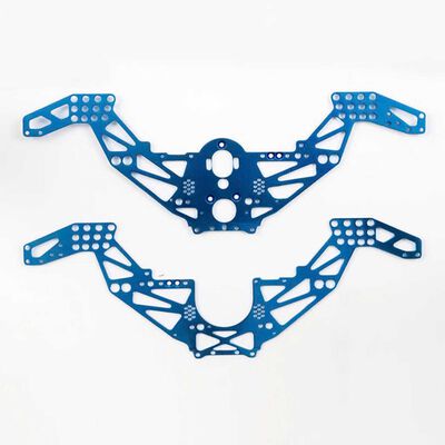 Titan Frame Kit, 1/18 Losi Mini LMT, Blue Titan Frame Kit, 1/18 Losi Mini LMT, Blue
