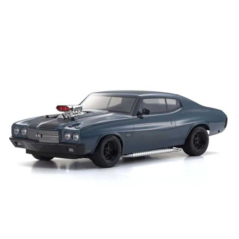 1/10 Fazer Mk2 Brushless 1970 Chevelle Supercharger AWD Touring RTR, Dark Blue