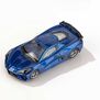 HO 2019 Chevy Corvette C8 Mega G+ Slot Car, Metallic Riptide Blue