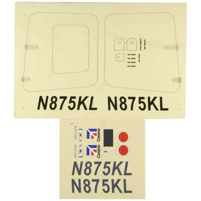 Decal Set: Cessna 182 60 Size Decal Set: Cessna 182 60 Size
