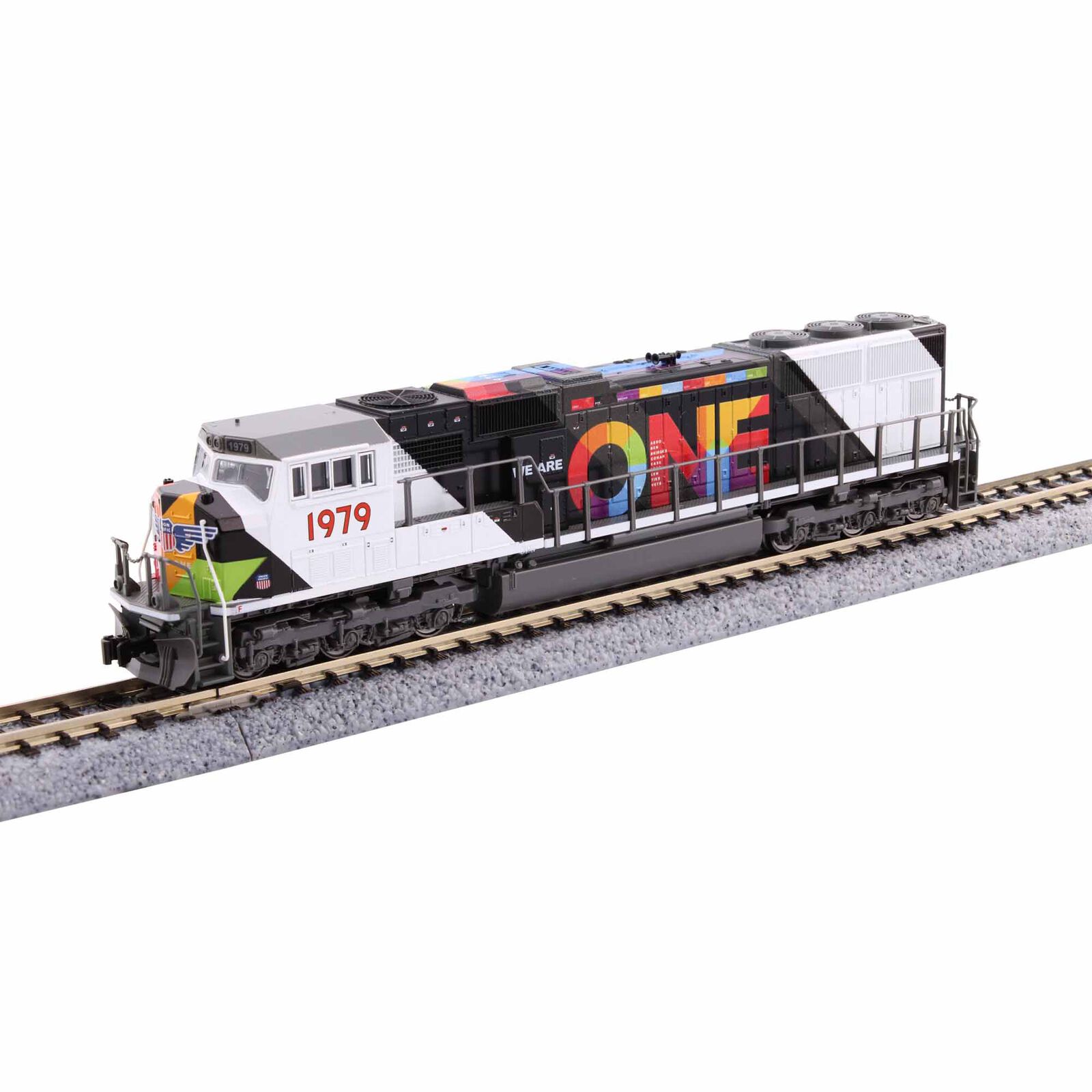 N SD70M Flat Radiator UP #1979 "We Are One" w/ Sound