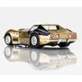 HO 1969 Chevy AstroVette LM12 Mega G+ Slot Car, Gold & Black (Limited Edition)