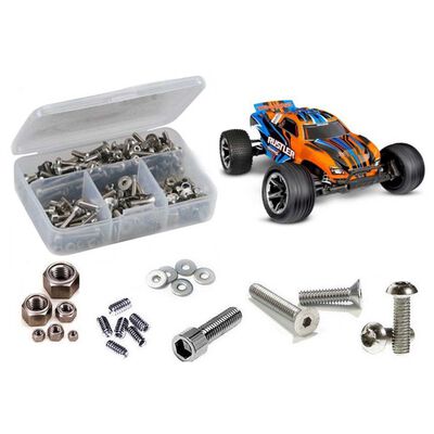 Stainless Steel Screw Kit, 1/10 Traxxas Rustler XL5 Stainless Steel Screw Kit, 1/10 Traxxas Rustler XL5