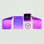 Titanium Panel Set, 1/18 Furitek Titan Buggy 18, Purple