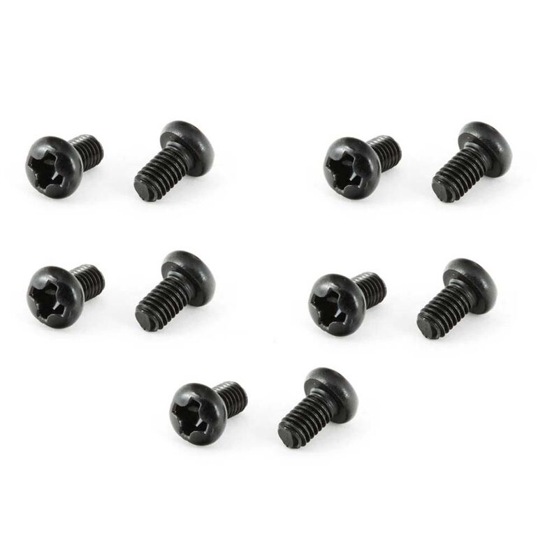 Button Head Cross Machine Screw 3x5mm (10)