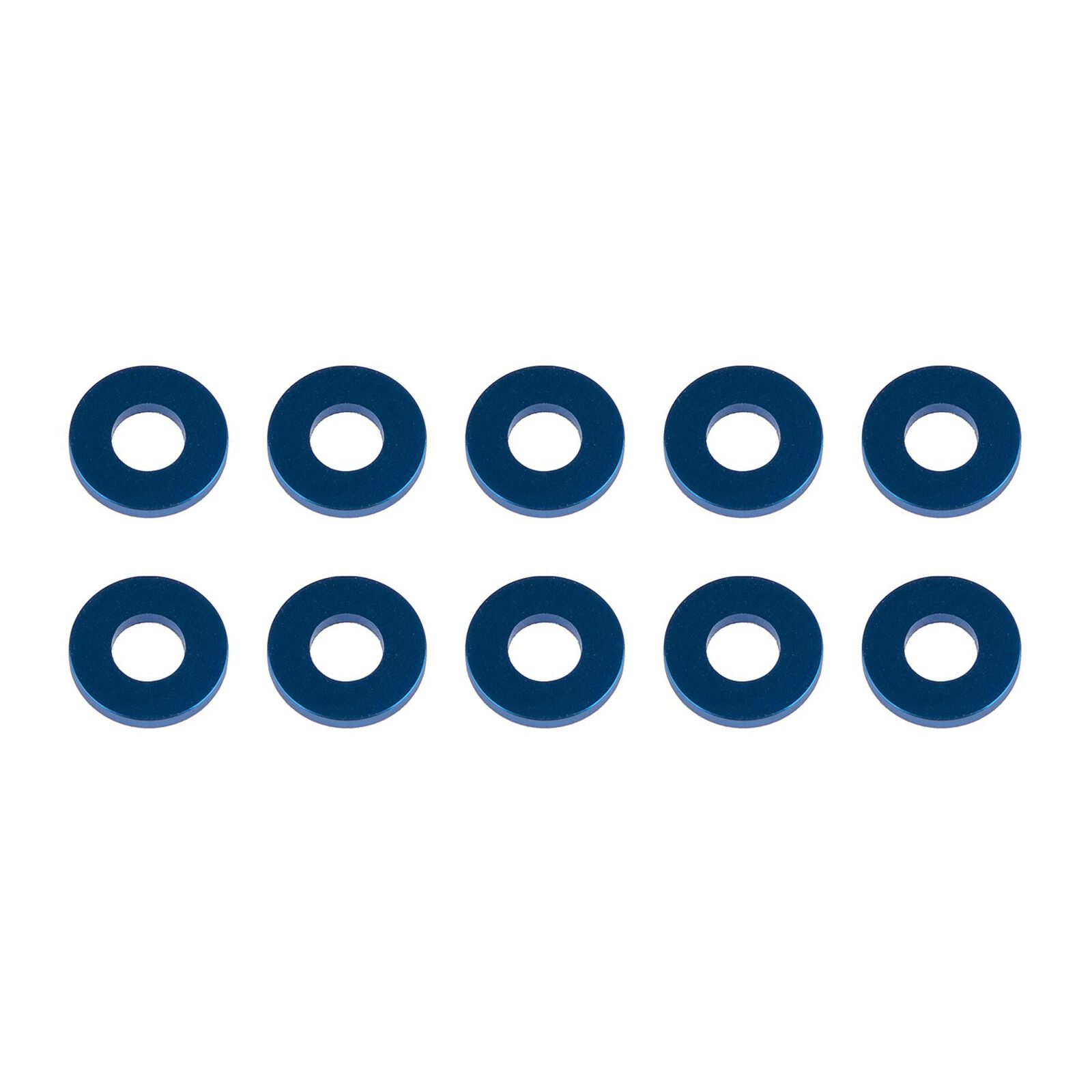 Aluminum 7.8x3.5x1.0mm Washers, 1/10 Team Associated SC10 (10)