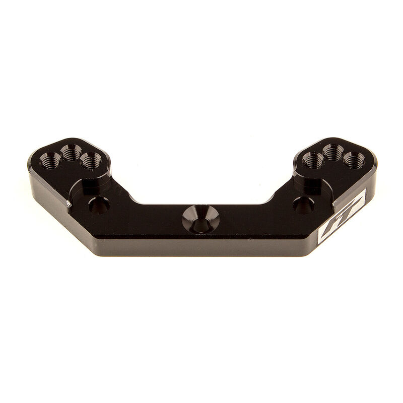 RC10B6.2 FT REAR BALLSTUD MOUNT +2mm, BLACK