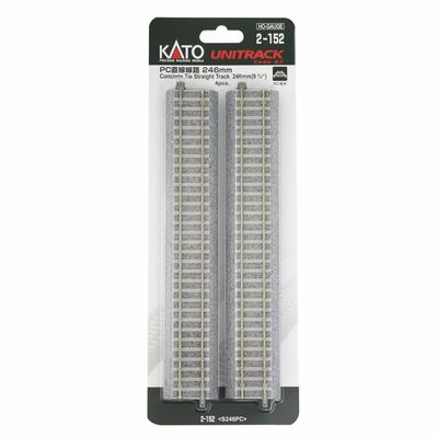 HO 9.75" (246mm) Straight Track Concrete Tie (4) HO 9.75" (246mm) Straight Track Concrete Tie (4)