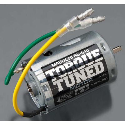 RS-540 Torque-Tuned Brushed Motor: 3.5mm Bullet RS-540 Torque-Tuned Brushed Motor: 3.5mm Bullet