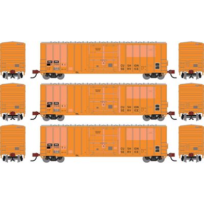 HO ATH 50' FMC 5327 12' Plug Door Box Car, Primed for Grime RVPR #77031/77041/77057 (3) HO ATH 50' FMC 5327 12' Plug Door Box Car, Primed for Grime RVPR #77031/77041/77057 (3)