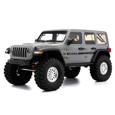 1/10 SCX10 III Jeep JLU Wrangler 4X4 RTR Brushed Rock Crawler,Gray 1/10 SCX10 III Jeep JLU Wrangler 4X4 RTR Brushed Rock Crawler,Gray
