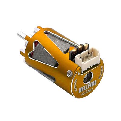 Hellfire 1410 5500Kv Sensored Brushless Motor, Gold Hellfire 1410 5500Kv Sensored Brushless Motor, Gold